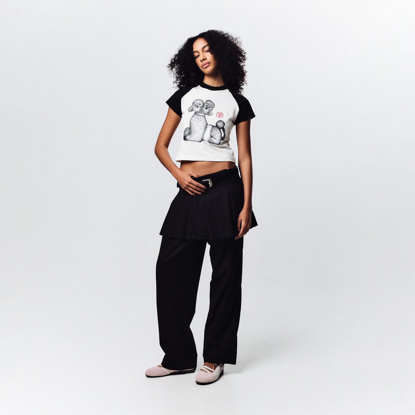 Baby Tee Raglan Siamês