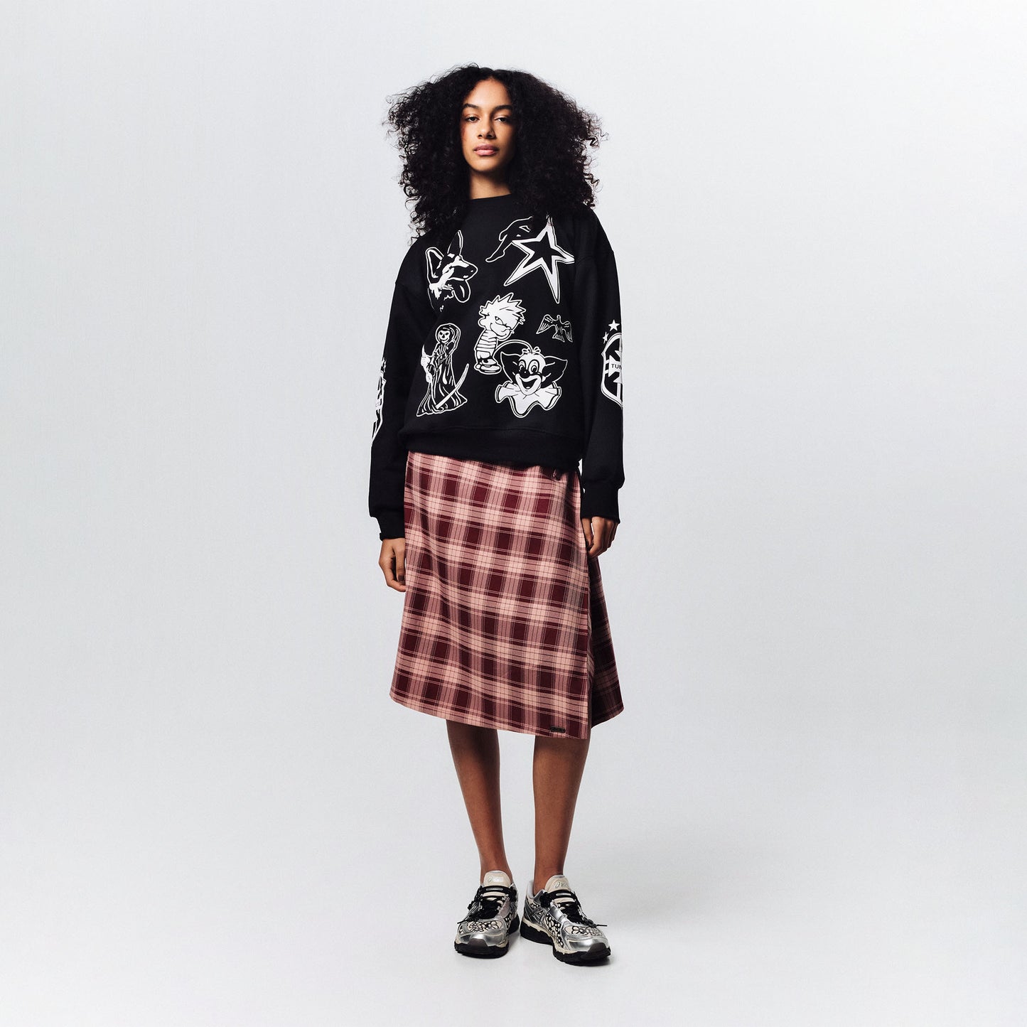 Moletom Crewneck Falador Preto