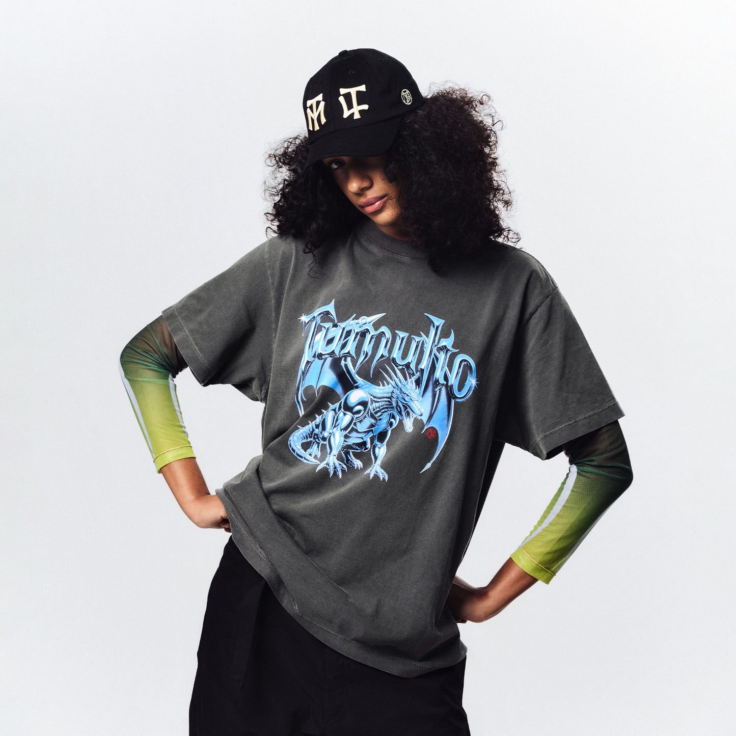 Camiseta Dragão Branco