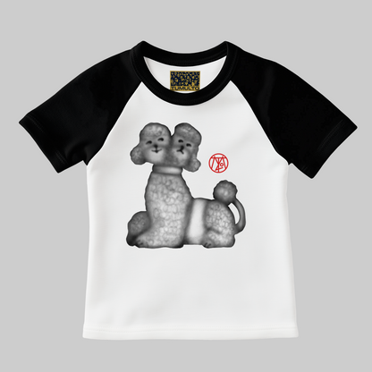 Baby Tee Raglan Siamês