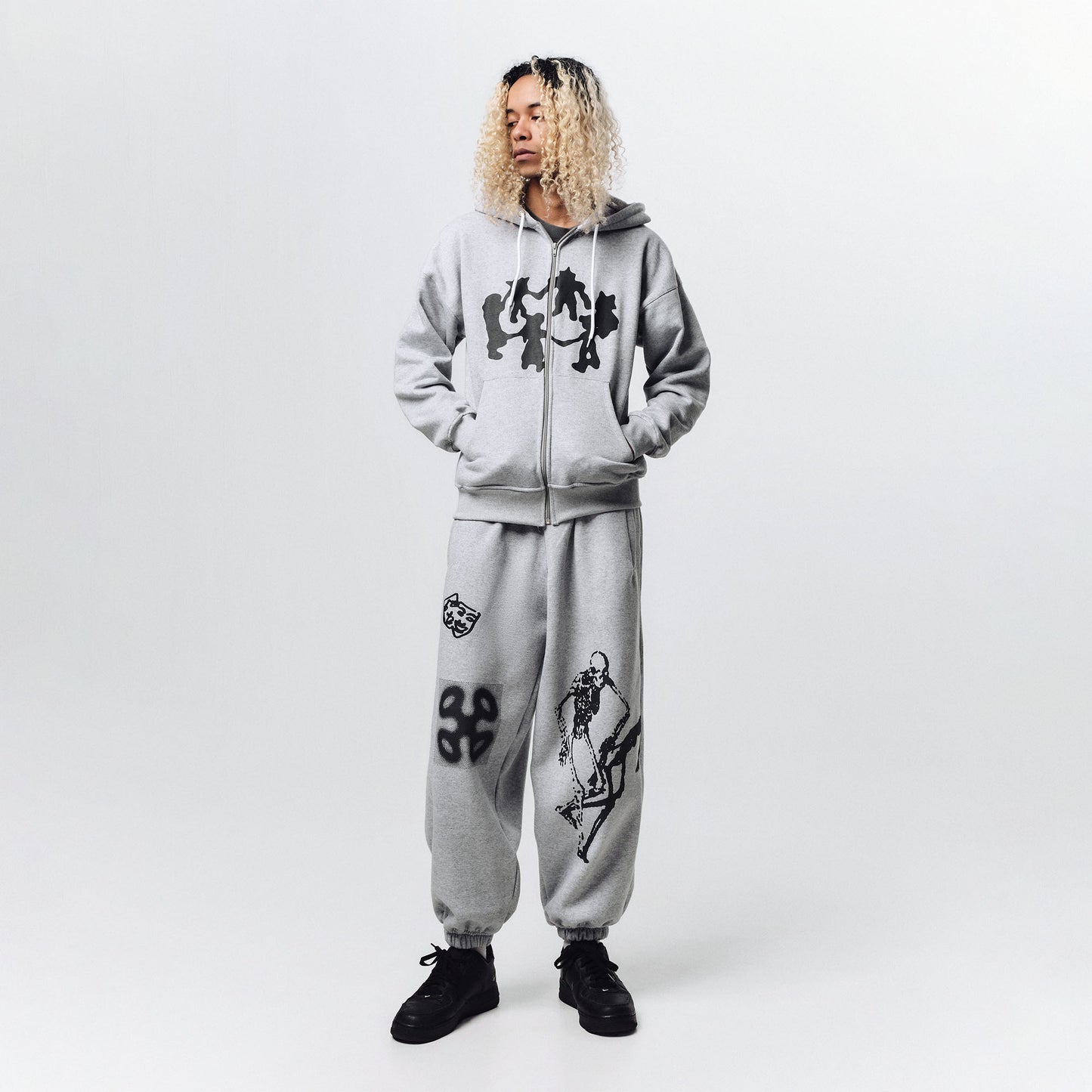 Calça de Moletom Mescla