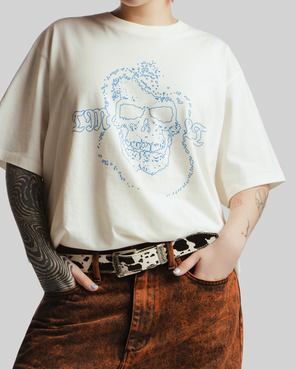 Camiseta Caveira Off-white